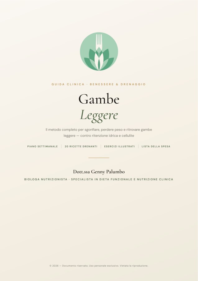 Copertina della guida Gambe Leggere